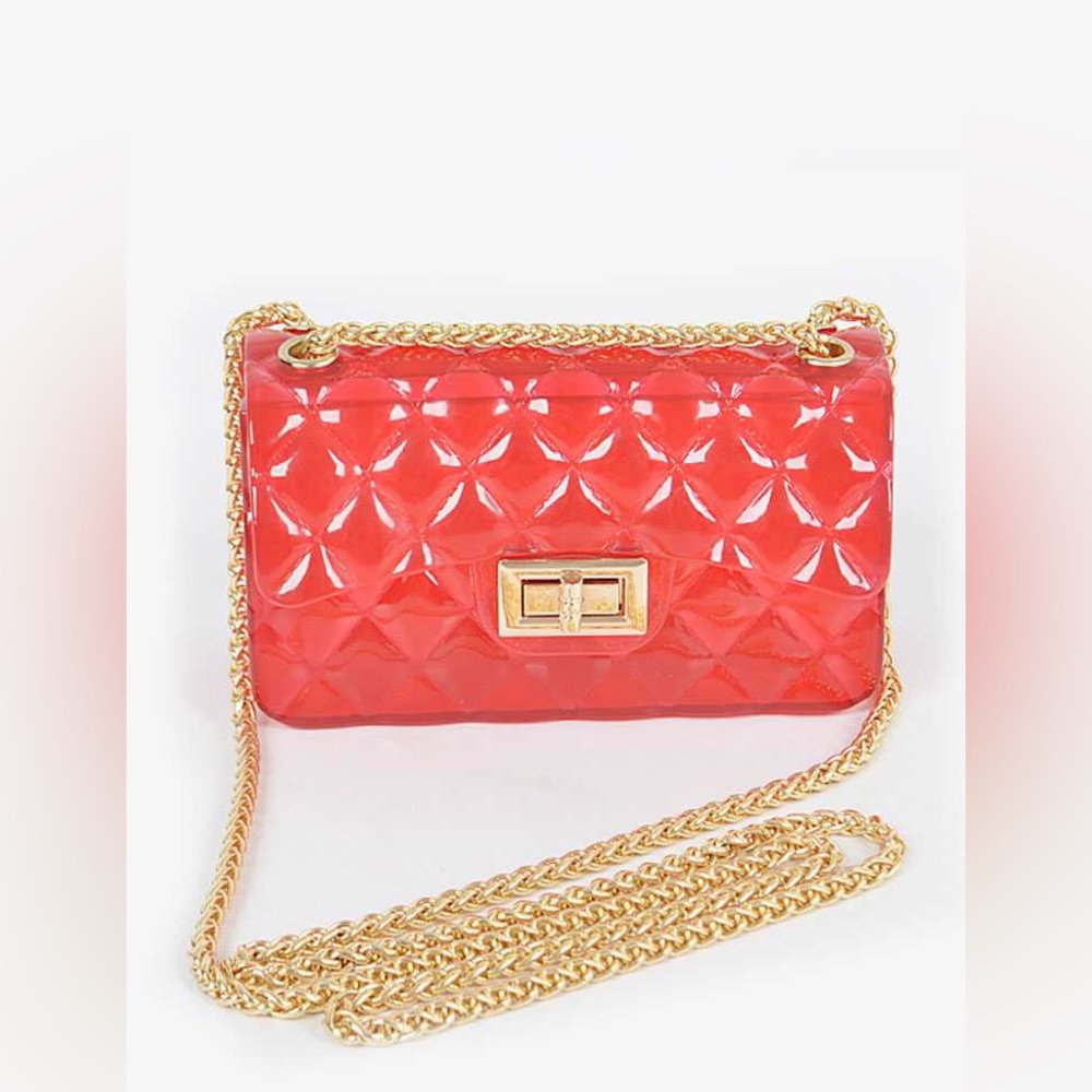 Solid Color Jelly Swing Bag - Picture 5 of 8